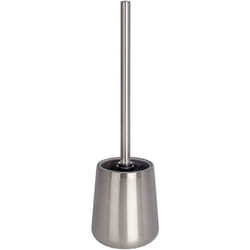 WC-Porte brossee Wenko Mod. Solid inox satiné porte-brosse wc design brosse wc en acier inoxydable accessoire salle de bain inox brosse wc argent