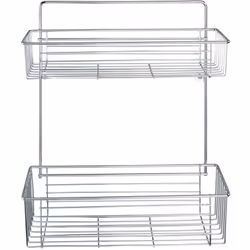 L'élégante étagère murale Avesta séduit par sa finition haut de gamme en chrome brillant. Cette étagère design et astucieuse ...