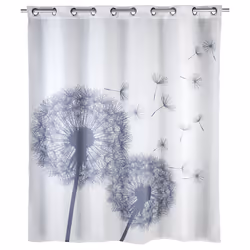 WENKO 22493100, Image, Passe-câble, Polyester, Anthracite, Blanc, Lavage à la main, 30 °C