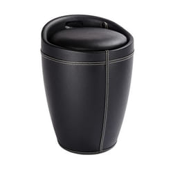 WENKO 21774100 panier à linge 20 L Rond Polyester Noir