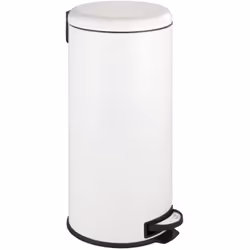 La poubelle à pédale de la série Leman est fabriquée en acier inox haut de gamme. Avec son design classique et son coloris bl ...