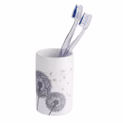 WENKO Astera Vitrocéramique Rond Unique Ensemble d'accessoires pour salle de bain