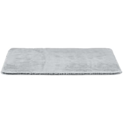 Tapis de bain Saravan, tapis de bain en matière microfibre douce (100 % polyester) avec hauteur de poil de 20 mm et dessous antidérapant, séchage