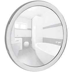 Miroir grossissant mural fixation ventouse Pistoia, miroir grossissant x5, Acier, ø 14.5 cm, Chromé - Wenko