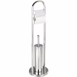 La Porte brossee WC sur Pied Vasto de WENKO est un accessoire essentiel pour votre salle de bain ou vos toilettes. Ce set WC  ...