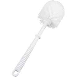 Brosse wc de rechange pour porte-brosse wc avec manche en plastique blanc, Polypropylène, ø 8.5x34 cm, blanc - Wenko