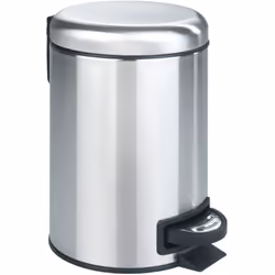 Cette poubelle à pédale haut de gamme de la série Leman convainc par sa qualité en acier spécial inox satiné. Sa somptueuse s ...