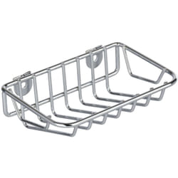 Porte savon mural Ceres, Acier, 12,5x4,5x9 cm, brillant - Wenko