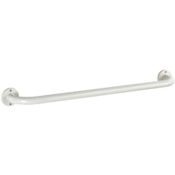 Wenko - Porte serviettes salle de bain mural, Basic, acier, L60 cm, blanc