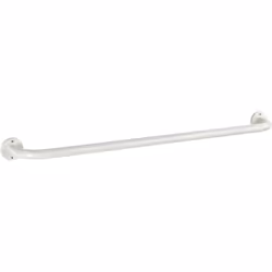 La barre porte-serviettes de bain Basic de WENKO est l'accessoire de salle de bain idéal pour garder vos serviettes bien rang ...