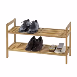 WENKO 18616100, Ouvert, Noyer, Bois, 2 étagères, 690 mm, 405 mm