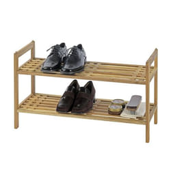 WENKO 18616100 Organisateur pour chaussures Ouvert Noyer