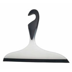 WENKO 18752100 Raclette de douche à une seule lame Noir, Blanc
