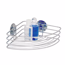 WENKO 18913100 panier et rangement de douche Acier Mural Panier pour douche