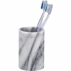 Avec le gobelet à brosser les dents en marbre de la série Onyx, vous vous offrez votre propre espace bien-être, dans lequel v ...