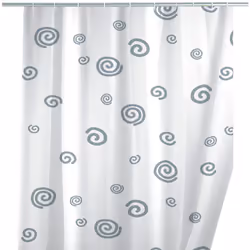 Le rideau de douche Escargot confère un design discret à la salle de bain. D'une largeur de 180 cm, il est adapté aussi bien  ...