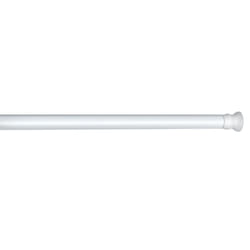 WENKO Barre De Douche Blanc 110-185cm
