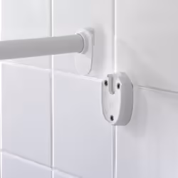 WENKO Barre de douche ronde