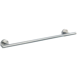 Wenko - Porte serviette salle de bain mural, Barre porte serviettes Uno Bosio, acier inox, L60x5,5x7 cm, mat