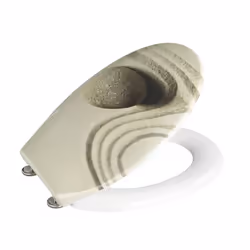 WENKO 19651100 siège de toilette Abattant rigide Duroplast Multicolore