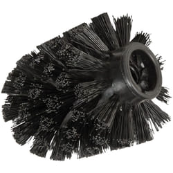 Tête de Brosse wc noire de rechange pour porte-brosse wc, avec adaptateur, Polypropylène, ø 8 cm, noir - Wenko