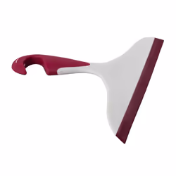 WENKO 20176100 Raclette de douche à une seule lame Rose, Blanc