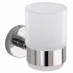 Le porte-gobelets à brosser les dents Uno de la série d'accessoires de salle de bain Bosio apporte du style et de l'élégance  ...