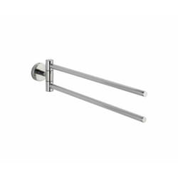 WENKO 20213100 Support de serviette Mural Argent
