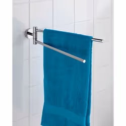 WENKO 20213100 Support de serviette Mural Argent - Vue supplémentaire 4
