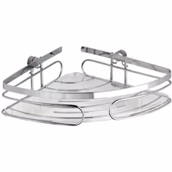 Optimisez votre espace de rangement avec l'étagère d'angle Premium en inox de WENKO. Conçue pour une utilisation dans la sall ...
