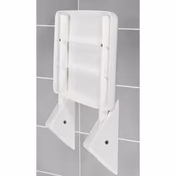 Le robuste siège de douche repliable Secura de WENKO garantit plus de confort et de sécurité dans la douche. Il est fabriqué ...