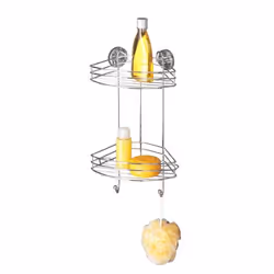 WENKO 20885100 panier et rangement de douche Acier Mural Panier pour douche