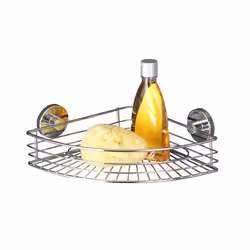 WENKO Vacuum-Loc tablette d'angle Bari