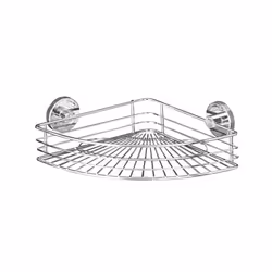 WENKO Vacuum-Loc tablette d'angle Bari