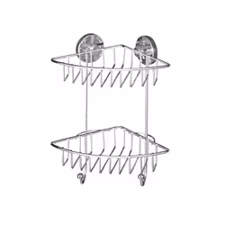 WENKO Vacuum-Loc étagère d'angle Milazzo