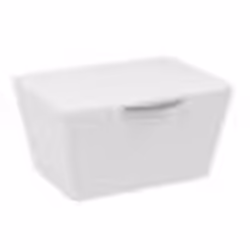 Boîte avec couvercle - WENKO - Brasil - Plastique (PET) - Blanc - 19 x 10 x 155 cm