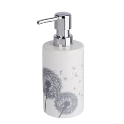 WENKO Astera Distributeur de savon 0,36 L Gris, Blanc