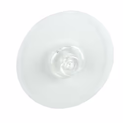 WENKO Static-Loc, Intérieure, Crochet de cuisine, Transparent, Plastique, Cercle, 8 cm