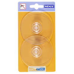 WENKO Static-Loc Intérieure Crochet de cuisine Transparent 2 pièce(s)