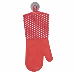 WENKO Gants de cuisine Silicone Rouge 1 paire