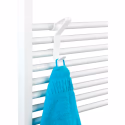 Avec le crochet intelligent pour radiateur sèche serviette Universal Flexi, vous créez à coup sûr de l'ordre sur le radiateur ...