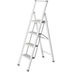 Wenko - chelle en aluminium, 4 marches