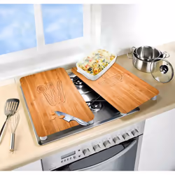 WENKO Lunch planche à découper pour cuisine Rectangulaire Verre, Plastique Multicolore