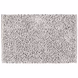 Look noble dans la salle de bain : le tapis de bain à poil long moelleux Chenille Light Grey de WENKO. Le décoratif tapis de ...