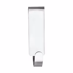 WENKO Crochet double de paroi de douche Vieste acier inox, mat