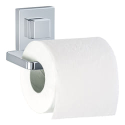 Wenko - Porte-papier toilette quadro, Vacuum-Loc - inox