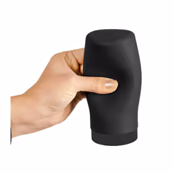 WENKO Easy Squeez-e Distributeur de savon 0,25 L Noir