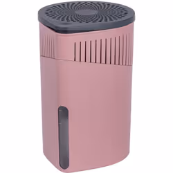 Un article design classique doté de fonctions pratiques ! Le déshumidificateur design Drop de WENKO de couleur rose tendance ...