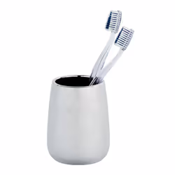 WENKO 23662100 porte-brosses à dents Argent Distributeurs de salle de bain