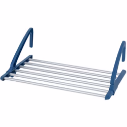 Séchoir à linge pratique et polyvalent, l'étendoir de balcon réglable Alu est la solution idéale pour sécher votre linge dans ...